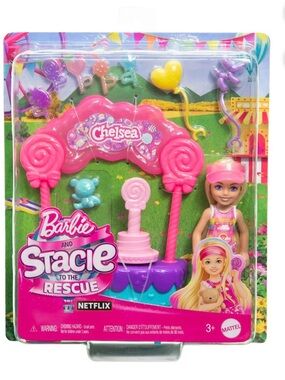 Barbie Chelsea Pink and Purple Party Playset